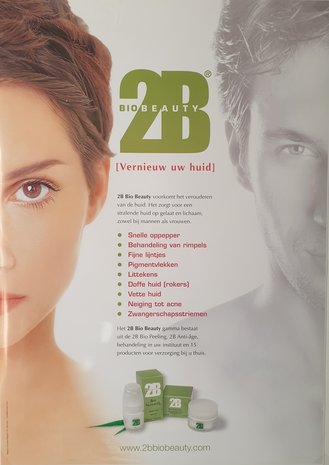 2B Bio Beauty Poster