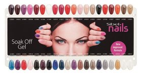 SIBEL NAILS Soak-off gel kleurenkaart