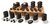 SIBEL Hot stone massageset Full body
