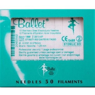 Ballet naald RVS (K6) Ballet naald RVS (K6)